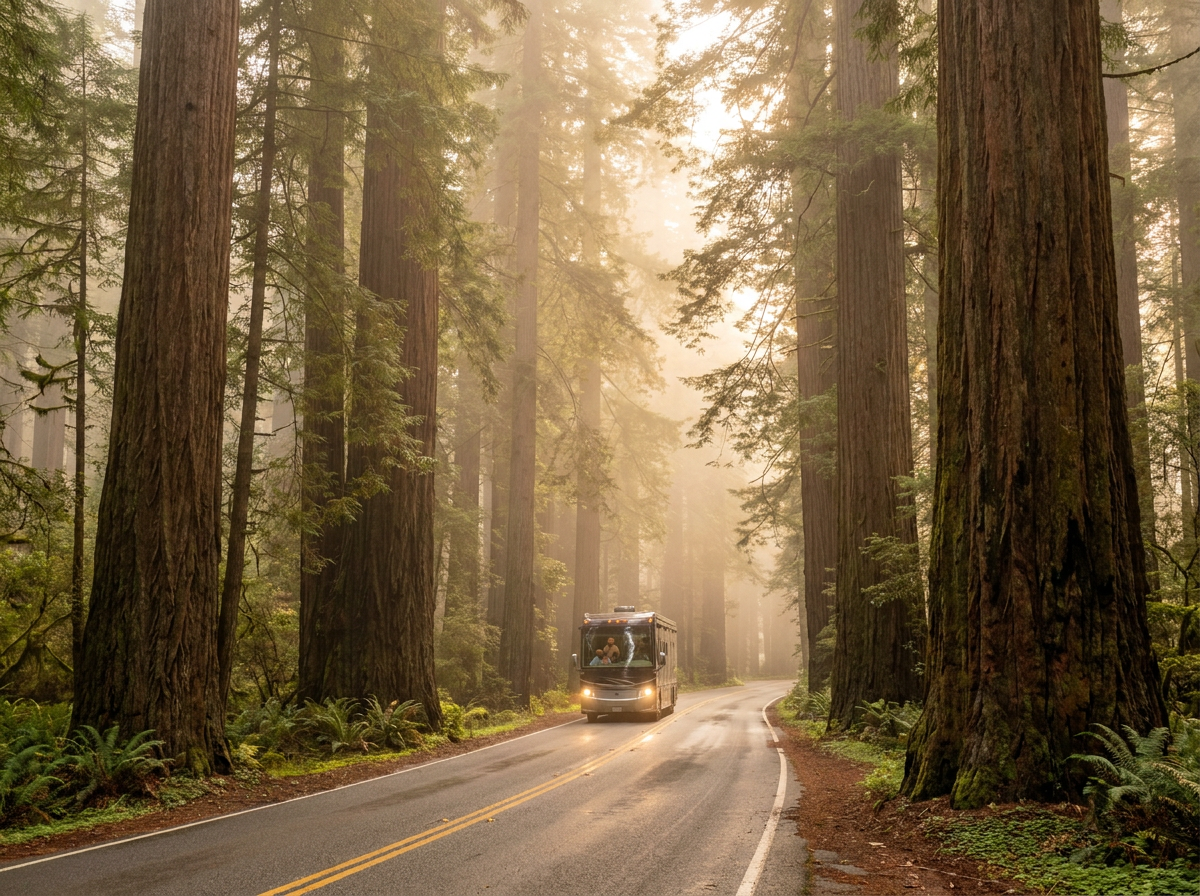 Redwood National Park to Portland